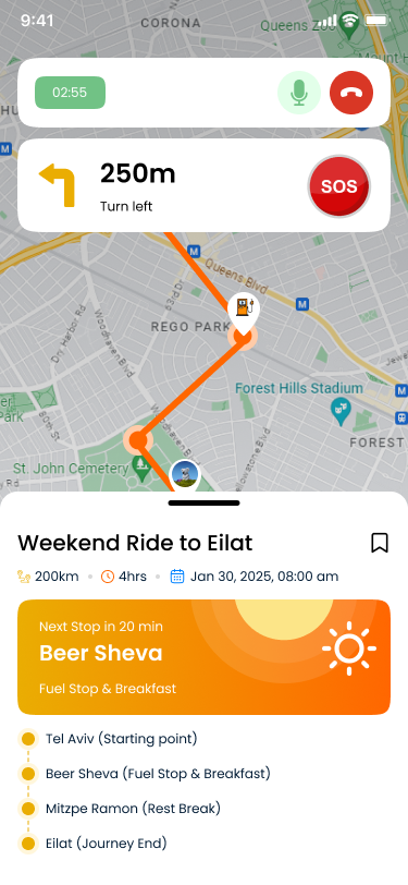 Real time navigation